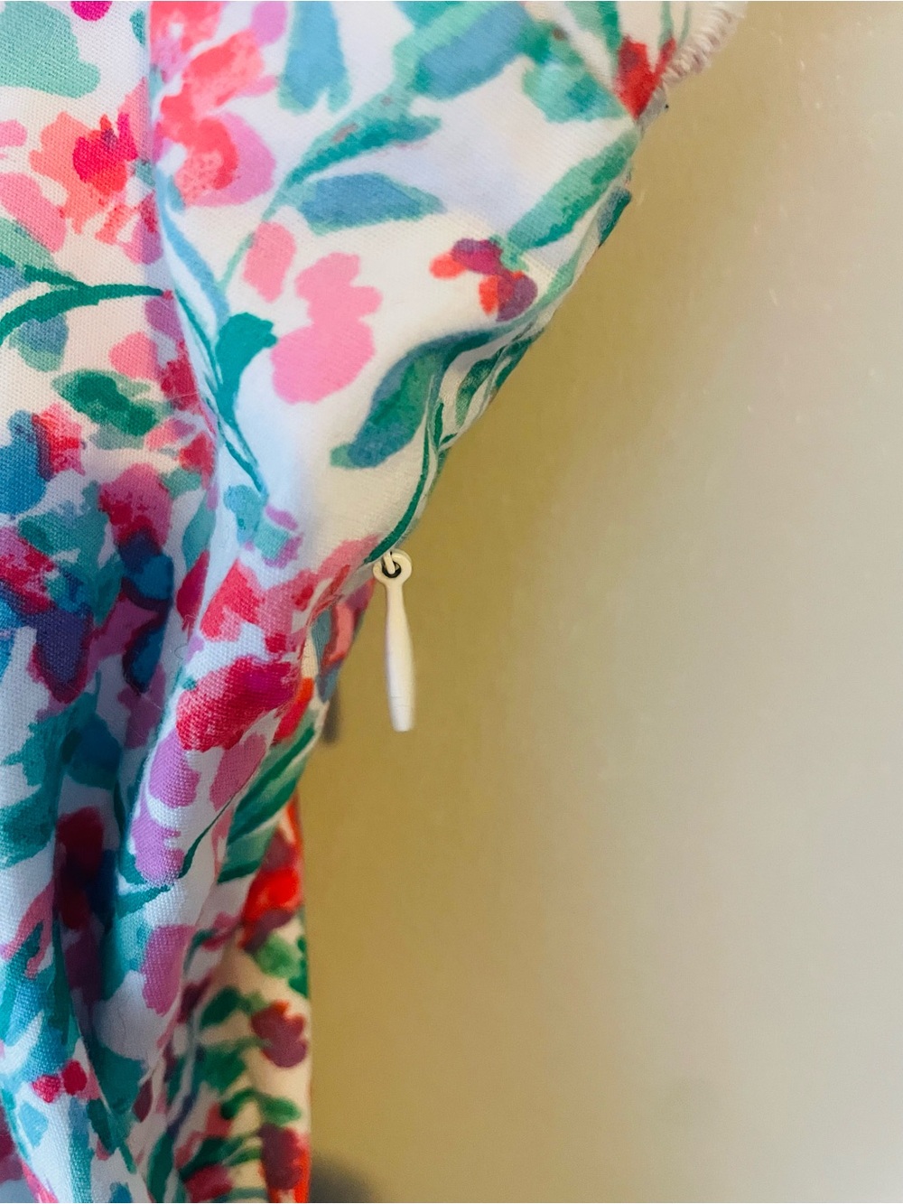 J. Crew Floral Flutter Sleeve Midi Dress - Picture 9 of 9
